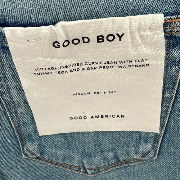 NWT Good American Good Boy Jeans Sz 4/27 - Picture 7 of 8